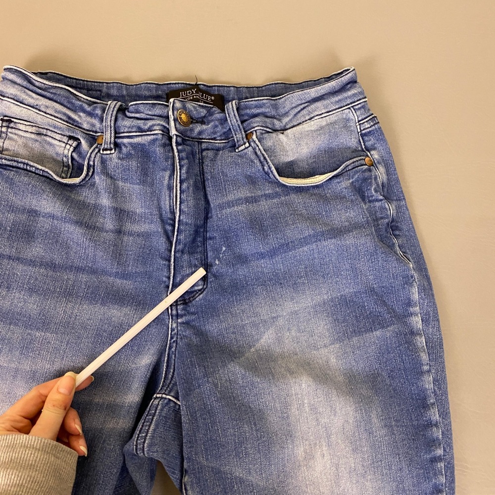 Judy Blue Jeans Women's Plus Size 16W Womens High Rise Skinny Medium Wash Blue * - Picture 13 of 15